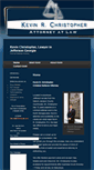 Mobile Screenshot of kchrislaw.com